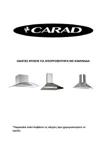 Εγχειρίδιο Carad JET CH400NX60 Απορροφητήρας