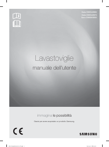 Manuale Samsung DW60J9960US/ET Lavastoviglie