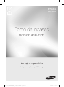 Manuale Samsung NV70H7786BS Forno