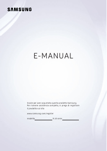 Manuale Samsung UE55M5500AK LED televisore