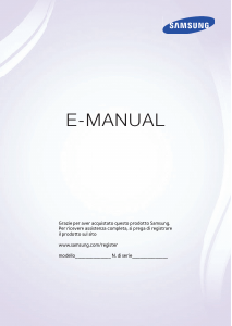 Manuale Samsung UE40H6203AK LED televisore