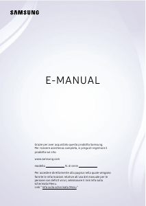 Manuale Samsung UE75TU8070U LED televisore