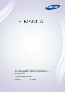 Manuale Samsung UE22F5400AY LED televisore