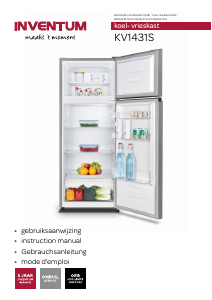 Manual Inventum KV1431S Fridge-Freezer