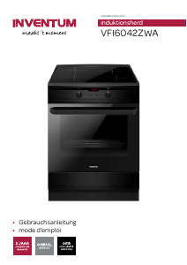 Mode d’emploi Inventum VFI6042ZWA Cuisinière