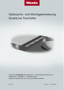 Bedienungsanleitung Miele CSDA 7001 FL Dunstabzugshaube