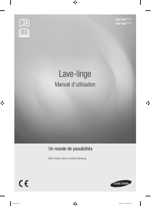 Mode d’emploi Samsung WW12H8420EW Lave-linge