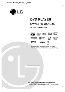 Bruksanvisning LG DV9973CE3H DVD spelare