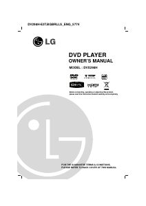 Bruksanvisning LG DV298H-E3T DVD spelare