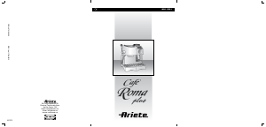 كتيب ماكينة قهوة 1329 Cafe Roma Plus Ariete