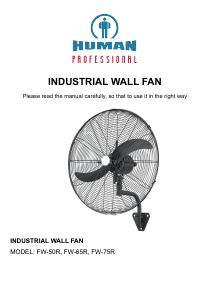 Handleiding Human FW75R Ventilator