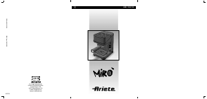 Εγχειρίδιο Ariete 1339 Miro Μηχανή καφέ
