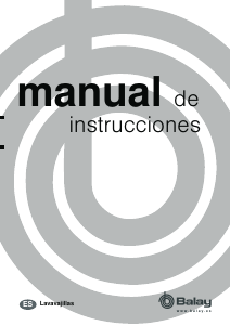 Manual de uso Balay 3VS522BA Lavavajillas