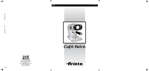Mode d’emploi Ariete 1388 Cafe Retro Cafetière