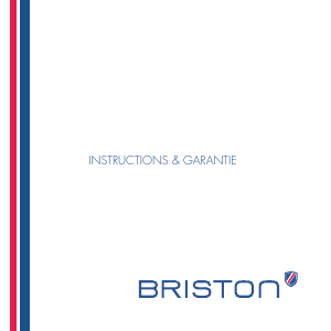 Mode d’emploi Briston 13140.SA.286.1.NBLE Clubmaster Classic Montre