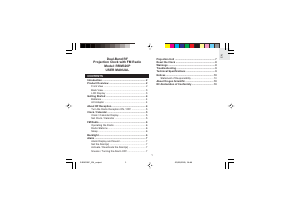 Manuale Oregon RRM 326P Radiosveglia