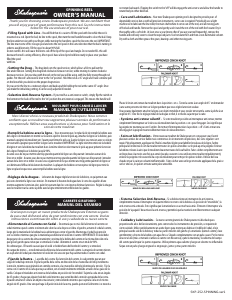 Mode d’emploi Shakespeare Crusader Moulinet de pêche