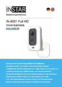 Handleiding INSTAR IN-8001 IP camera