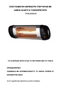 Εγχειρίδιο Human PHW2500CR Θερμάστρα
