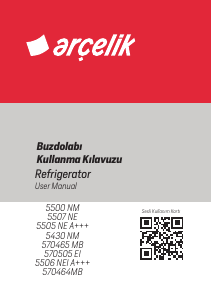 Handleiding Arçelik 570464 MB Koel-vries combinatie