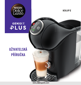 Manuál Krups KP340831 Nescafe Dolce GustoGenio S Plus Kávovar na espreso