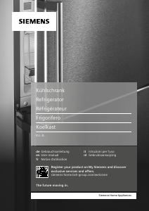 Manual Siemens KU15RAFF0 Refrigerator