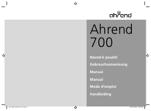 Bruksanvisning Ahrend 700 Skrivbord