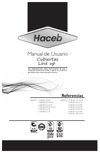 Manual de uso Haceb Arezzo L CG 60 GN Placa