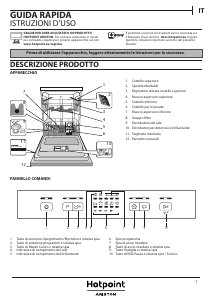 Manuale Hotpoint-Ariston HB 4010 B Lavastoviglie