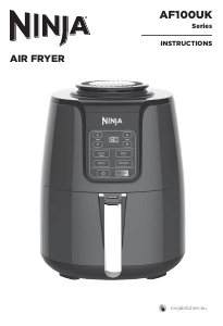 Bruksanvisning Ninja AF100UK Fritös