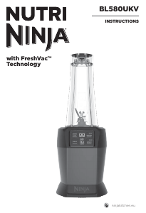 Handleiding Ninja BL580UKV Blender