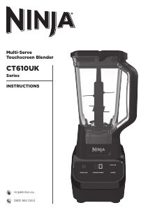 Manual Ninja CT610UK Blender