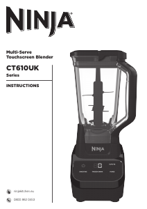 Bruksanvisning Ninja CT610UK Blender