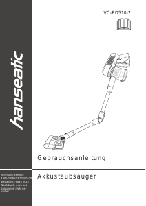 Manual Hanseatic VC-PD510-2 Vacuum Cleaner