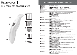 Instrukcja Remington WPG2000 Trymer do bikini