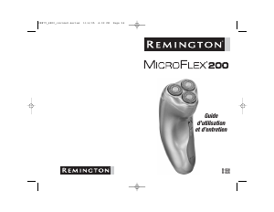 Mode d’emploi Remington R835 MicroFlex 200 Rasoir électrique