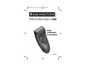 Mode d’emploi Remington MS2-150 MicroScreen 100 Rasoir électrique