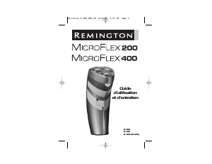 Mode d’emploi Remington R225 MicroFlex 200 Rasoir électrique