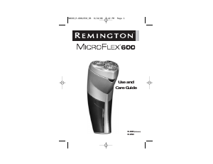 Manual Remington R600 MicroFlex 600 Shaver