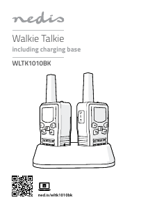 Bruksanvisning Nedis WLTK1010BK Walkie-talkie