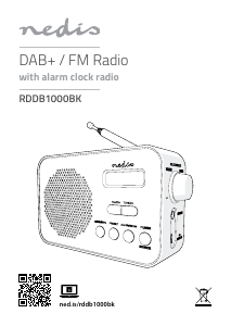 Bruksanvisning Nedis RDDB1000BK Radio