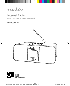 Handleiding Nedis RDIN5005BK Radio