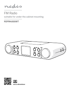 Bedienungsanleitung Nedis RDFM4000WT Radio
