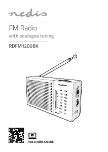 Návod Nedis RDFM1200BK Rádio