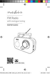 Használati útmutató Nedis RDFM1320SI Rádió