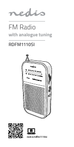 Handleiding Nedis RDFM1110SI Radio