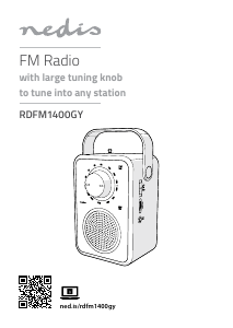 Handleiding Nedis RDFM1400GY Radio