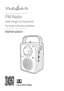 Bruksanvisning Nedis RDFM1400GY Radio