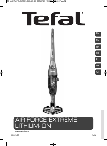 Handleiding Tefal TY8865KS Air Force Extreme Stofzuiger
