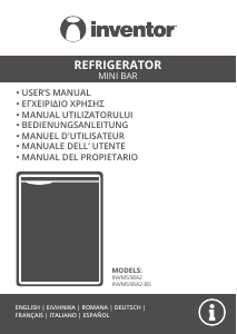 Mode d’emploi Inventor INVMS98A2 Réfrigérateur